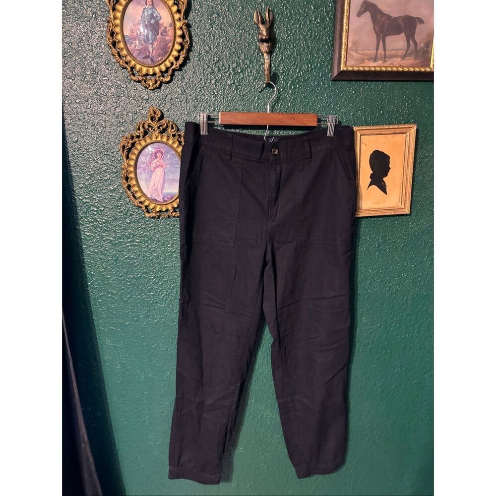 Gap Women’s Black Pull On Pants Sz Medium